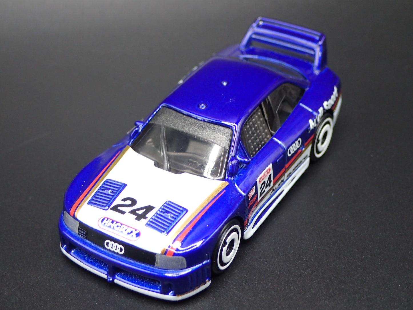 AUDI 90 QUATTRO IMSA RACE CAR 1:64 SCALE COLLECTIBLE DIORAMA DIECAST MODEL CAR