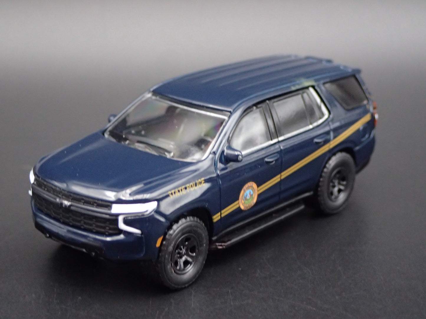 2021 CHEVROLET TAHOE PPV WEST VIRGINIA STATE POLICE 1:64 SCALE DIECAST MODEL CAR
