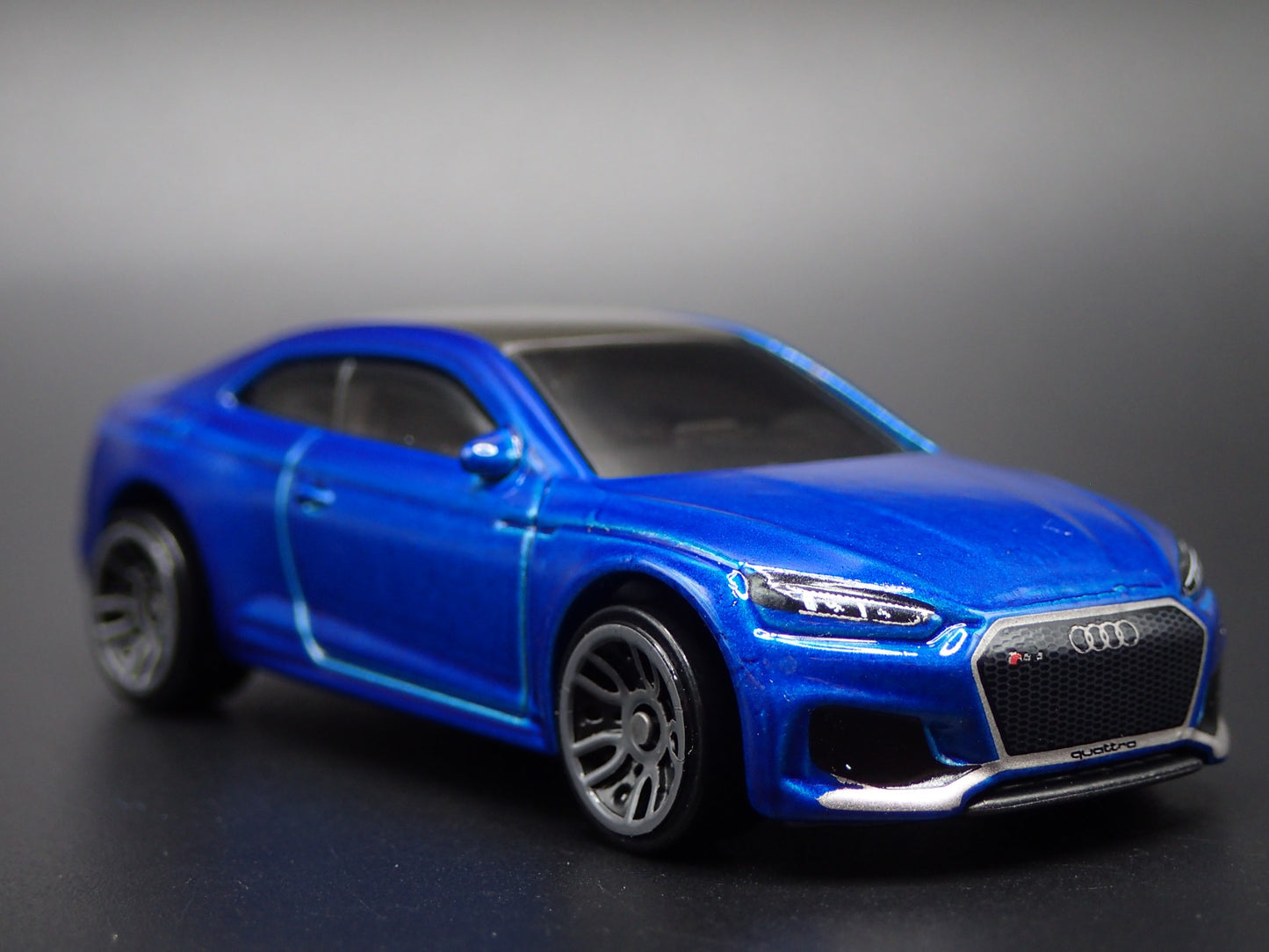 2018-2024 AUDI RS 5 RS5 COUPE BLUE 1:64 SCALE COLLECTIBLE  DIECAST MODEL CAR