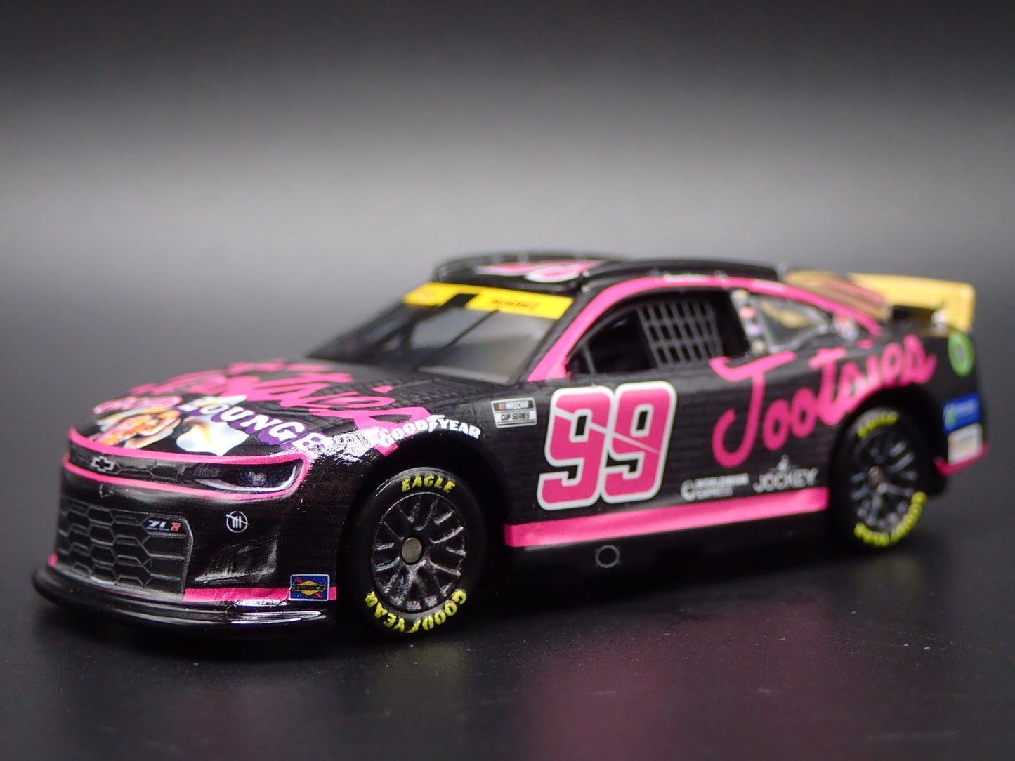 2024 24 CHEVY CAMARO ZL1 99 DANIEL SUAREZ TOOTSIES NASCAR 1:64 DIECAST MODEL CAR