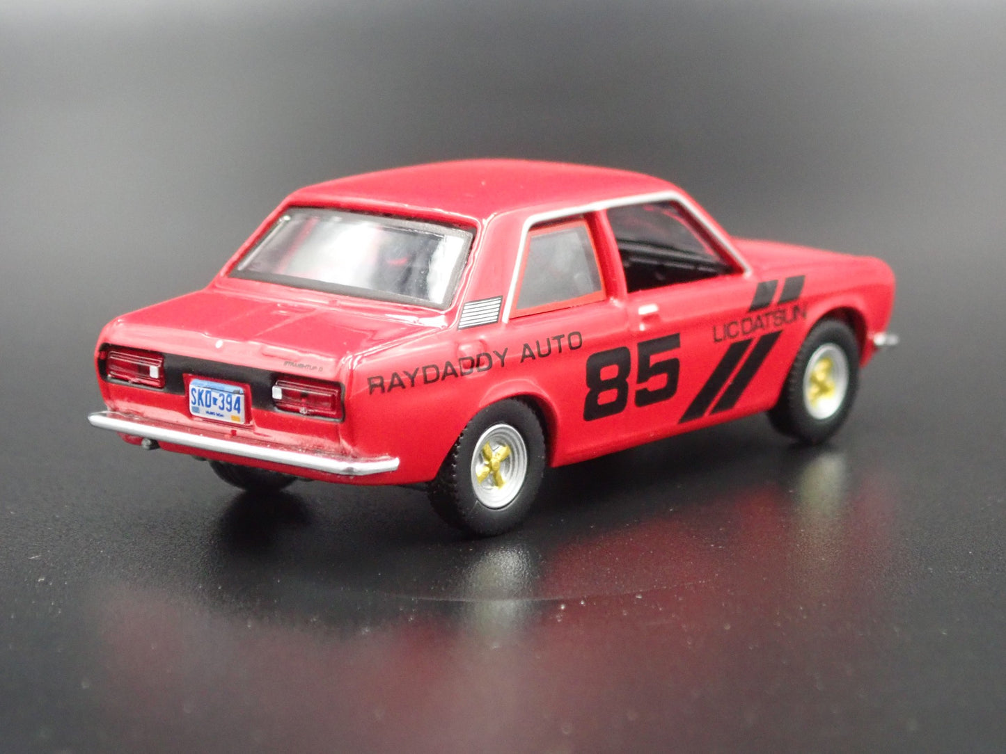 1967-1973 DATSUN 510 BLUEBIRD RAYDADDY AUTO 2 DOOR 1:64 SCALE DIECAST MODEL CAR