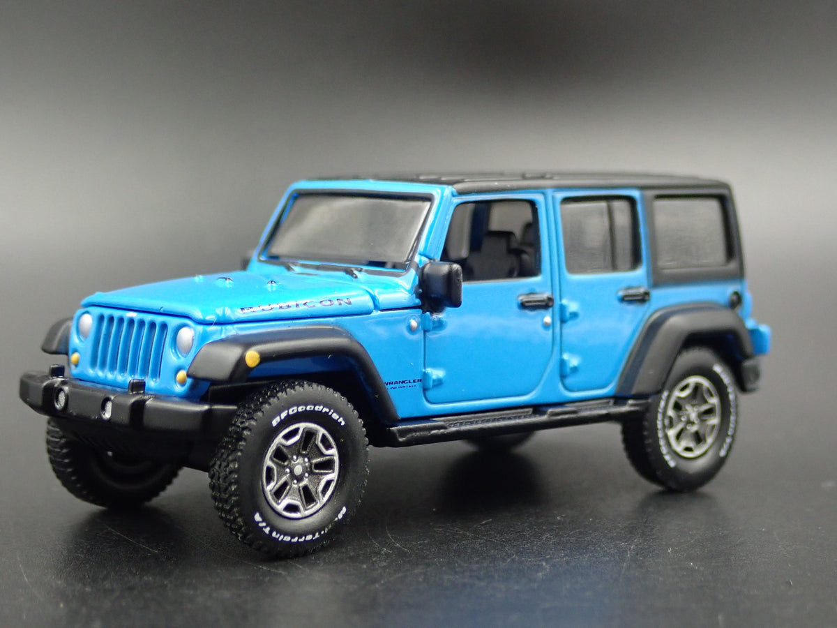 2006 - 2018 JEEP WRANGLER UNLIMITED RUBICON JK 4DR 1:64 SCALE DIECAST MODEL CAR-Burning Rubber Toy Company