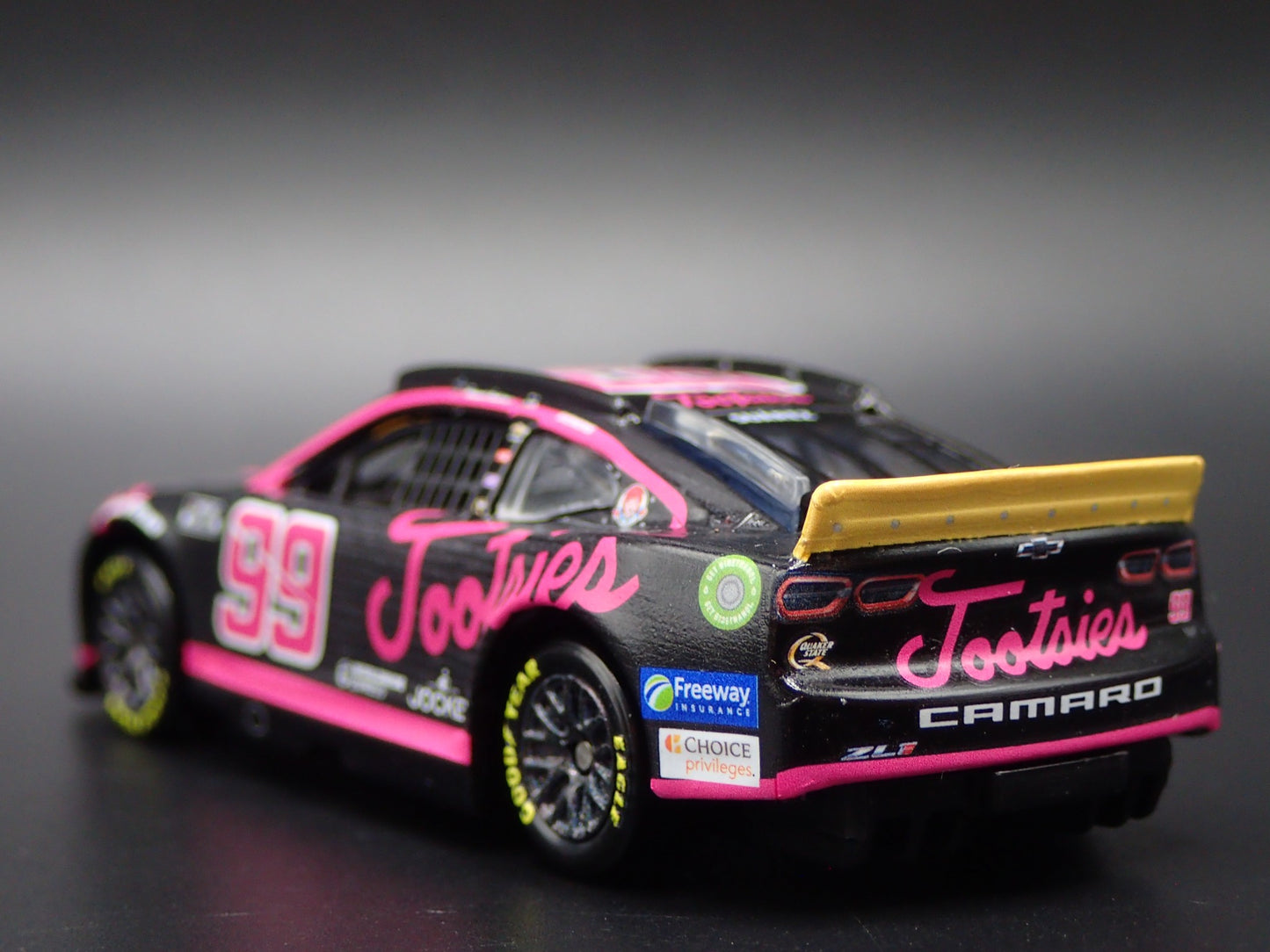 2024 24 CHEVY CAMARO ZL1 99 DANIEL SUAREZ TOOTSIES NASCAR 1:64 DIECAST MODEL CAR