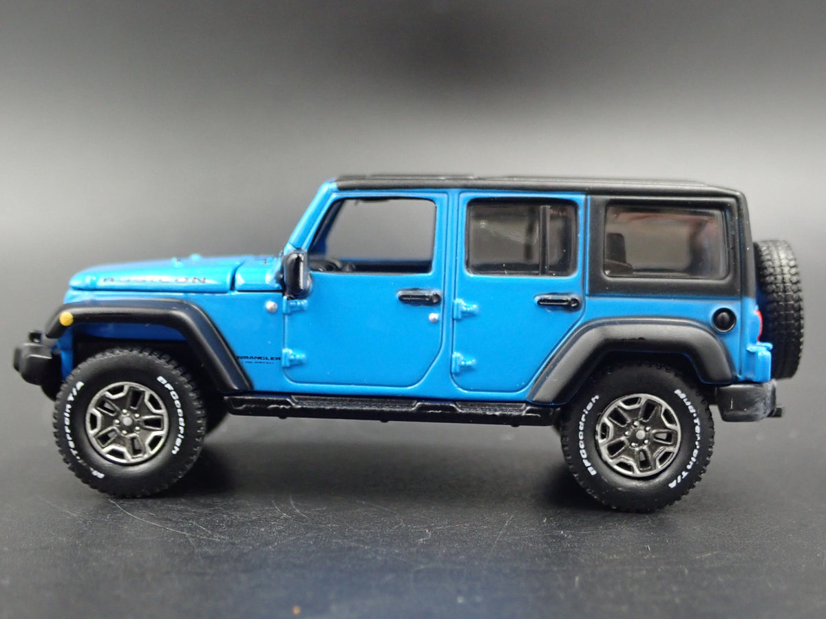 2006 - 2018 JEEP WRANGLER UNLIMITED RUBICON JK 4DR 1:64 SCALE DIECAST MODEL CAR-Burning Rubber Toy Company