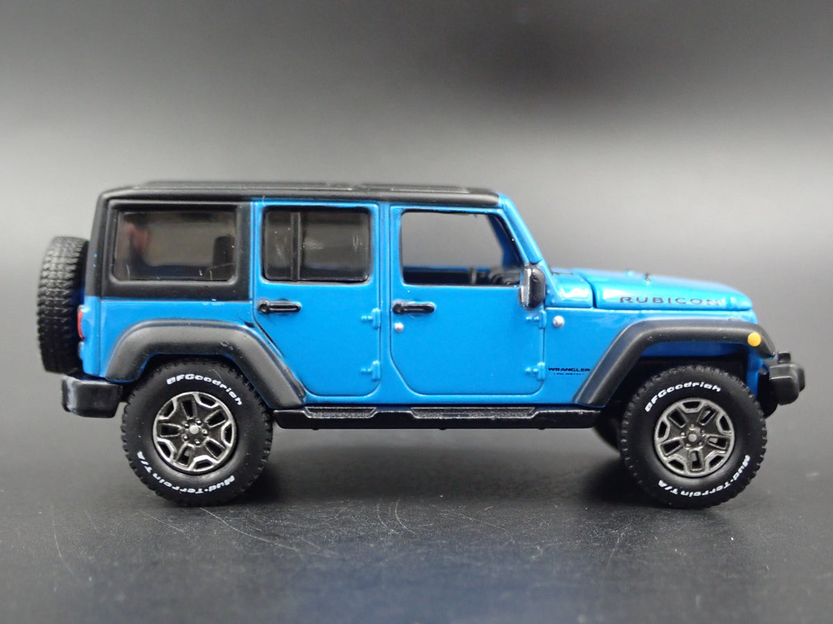 2006 - 2018 JEEP WRANGLER UNLIMITED RUBICON JK 4DR 1:64 SCALE DIECAST MODEL CAR-Burning Rubber Toy Company
