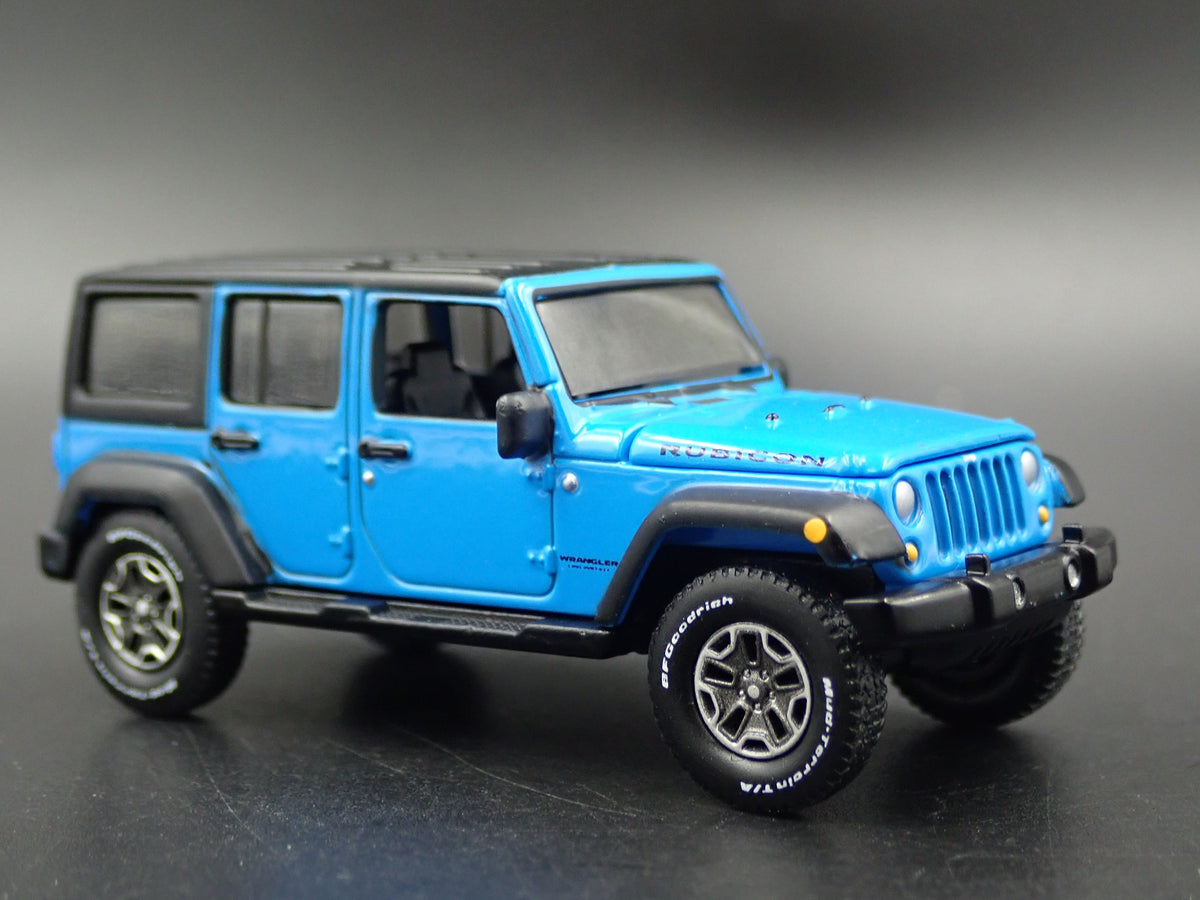 2006 - 2018 JEEP WRANGLER UNLIMITED RUBICON JK 4DR 1:64 SCALE DIECAST MODEL CAR-Burning Rubber Toy Company