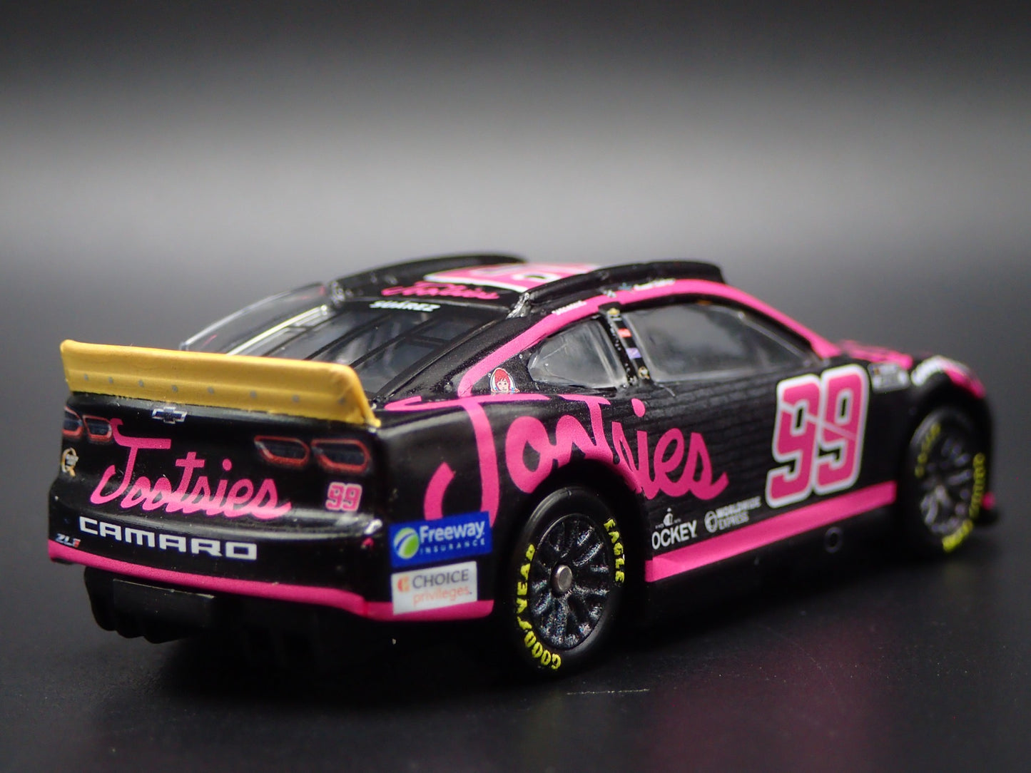 2024 24 CHEVY CAMARO ZL1 99 DANIEL SUAREZ TOOTSIES NASCAR 1:64 DIECAST MODEL CAR
