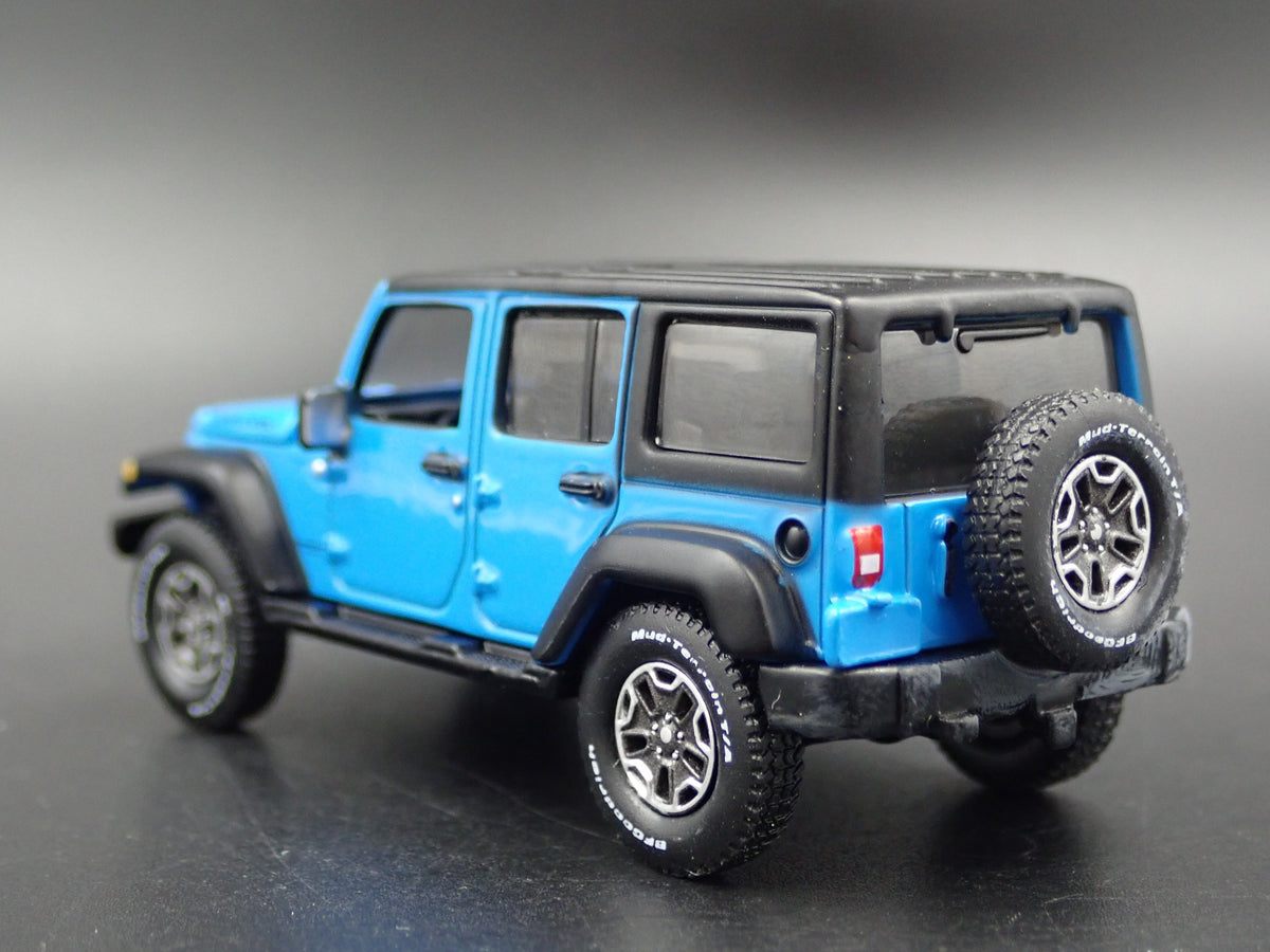 2006 - 2018 JEEP WRANGLER UNLIMITED RUBICON JK 4DR 1:64 SCALE DIECAST MODEL CAR-Burning Rubber Toy Company