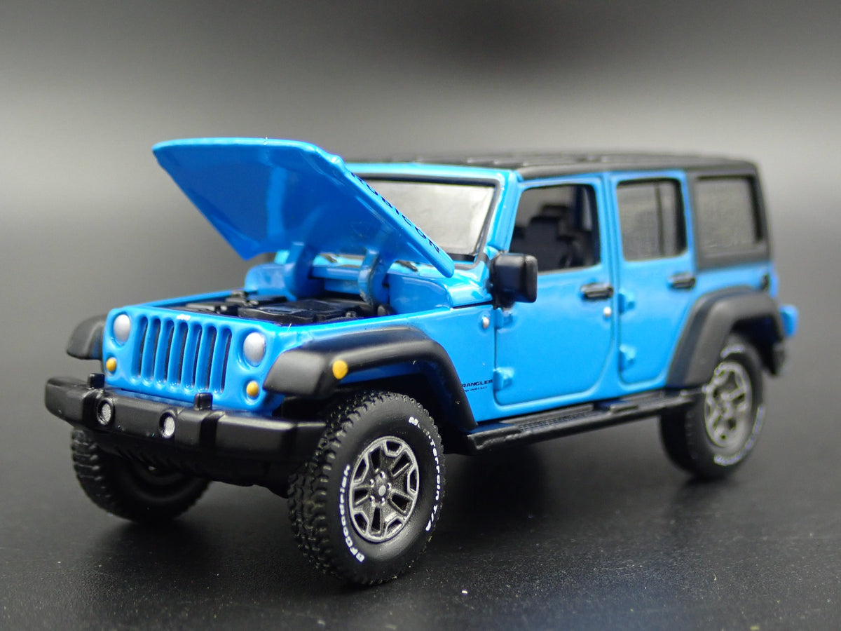 2006 - 2018 JEEP WRANGLER UNLIMITED RUBICON JK 4DR 1:64 SCALE DIECAST MODEL CAR-Burning Rubber Toy Company