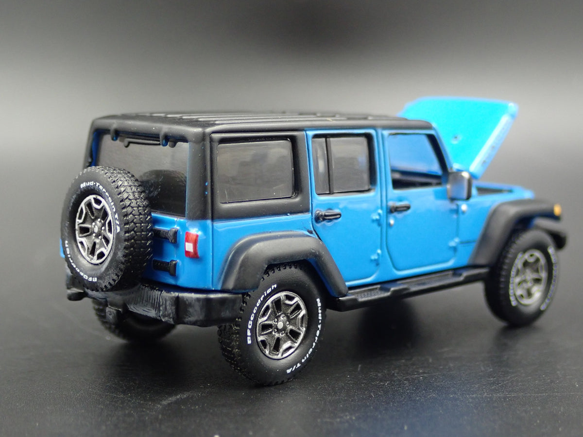 2006 - 2018 JEEP WRANGLER UNLIMITED RUBICON JK 4DR 1:64 SCALE DIECAST MODEL CAR-Burning Rubber Toy Company