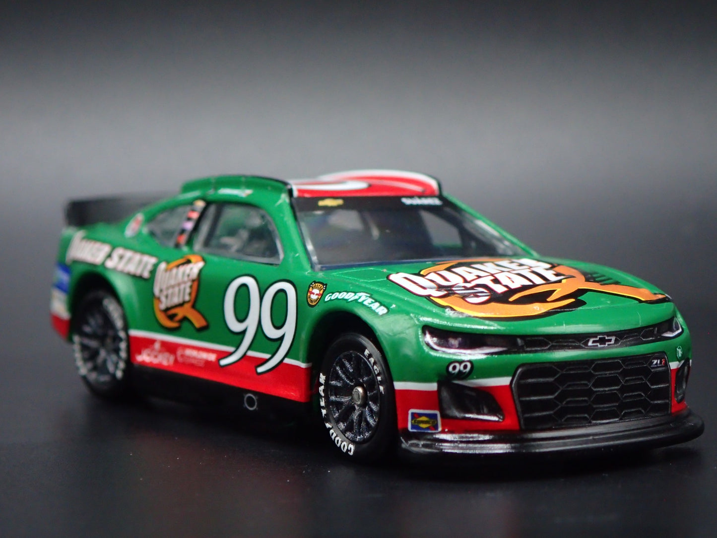 2024 24 CHEVY CAMARO ZL1 99 DANIEL SUAREZ QUAKER NASCAR 1:64 DIECAST MODEL CAR
