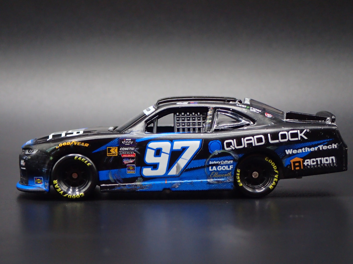 2024 CHEVY CAMARO 97 SHANE VAN GISBERGEN QUADLOCK NASCAR 1:64 DIECAST MODEL CAR