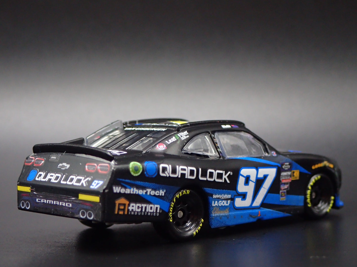 2024 CHEVY CAMARO 97 SHANE VAN GISBERGEN QUADLOCK NASCAR 1:64 DIECAST MODEL CAR