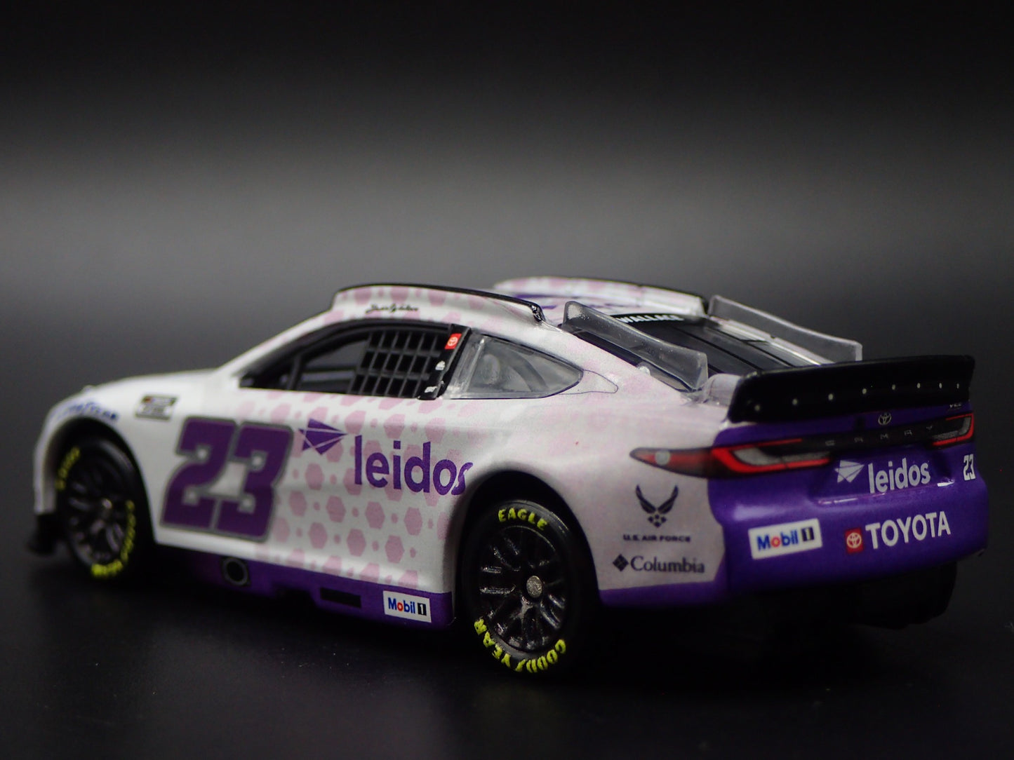 2025 25 TOYOTA CAMRY 23 BUBBA WALLACE LEIDOS NASCAR 1:64 SCALE DIECAST MODEL CAR