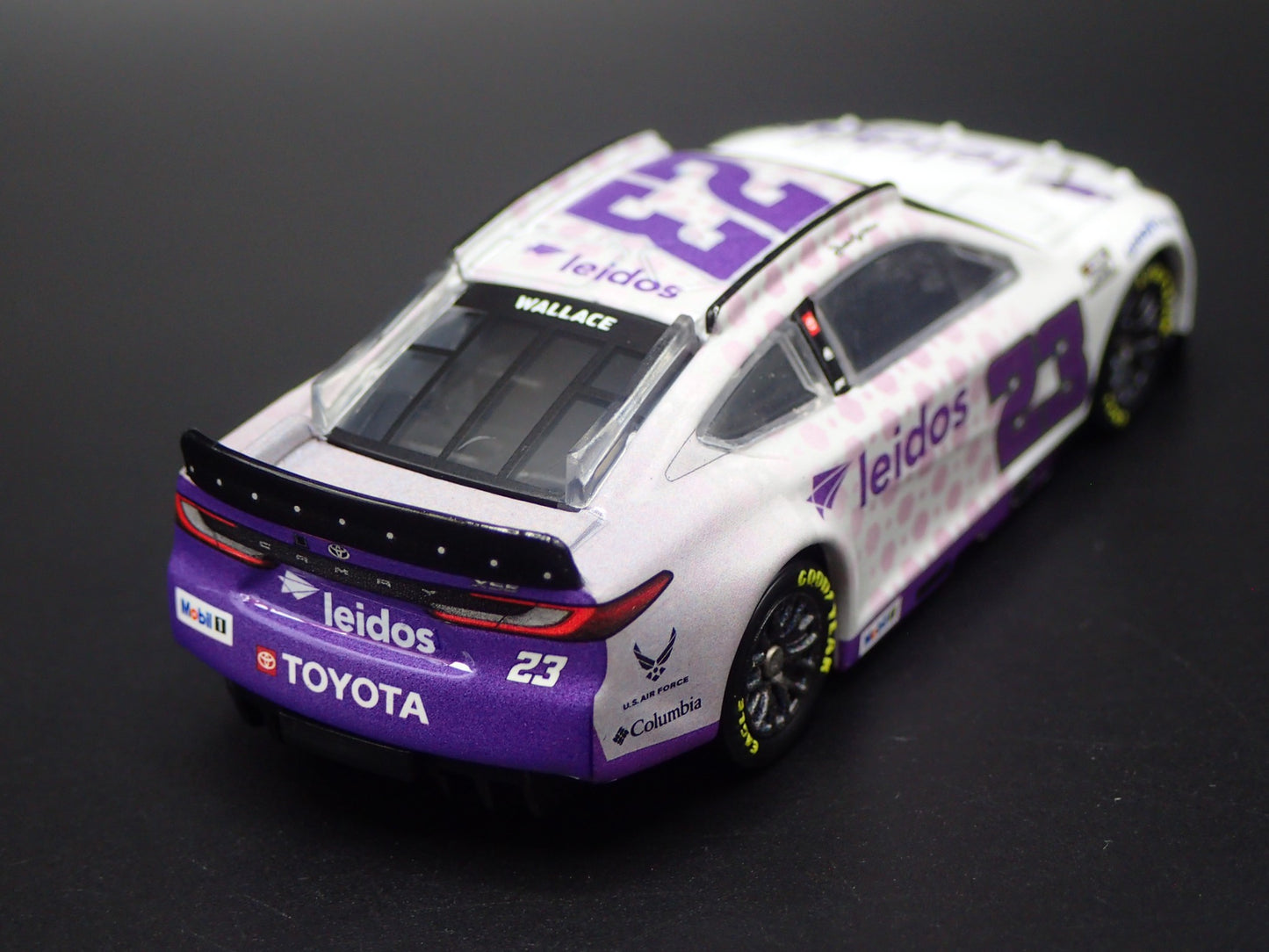 2025 25 TOYOTA CAMRY 23 BUBBA WALLACE LEIDOS NASCAR 1:64 SCALE DIECAST MODEL CAR