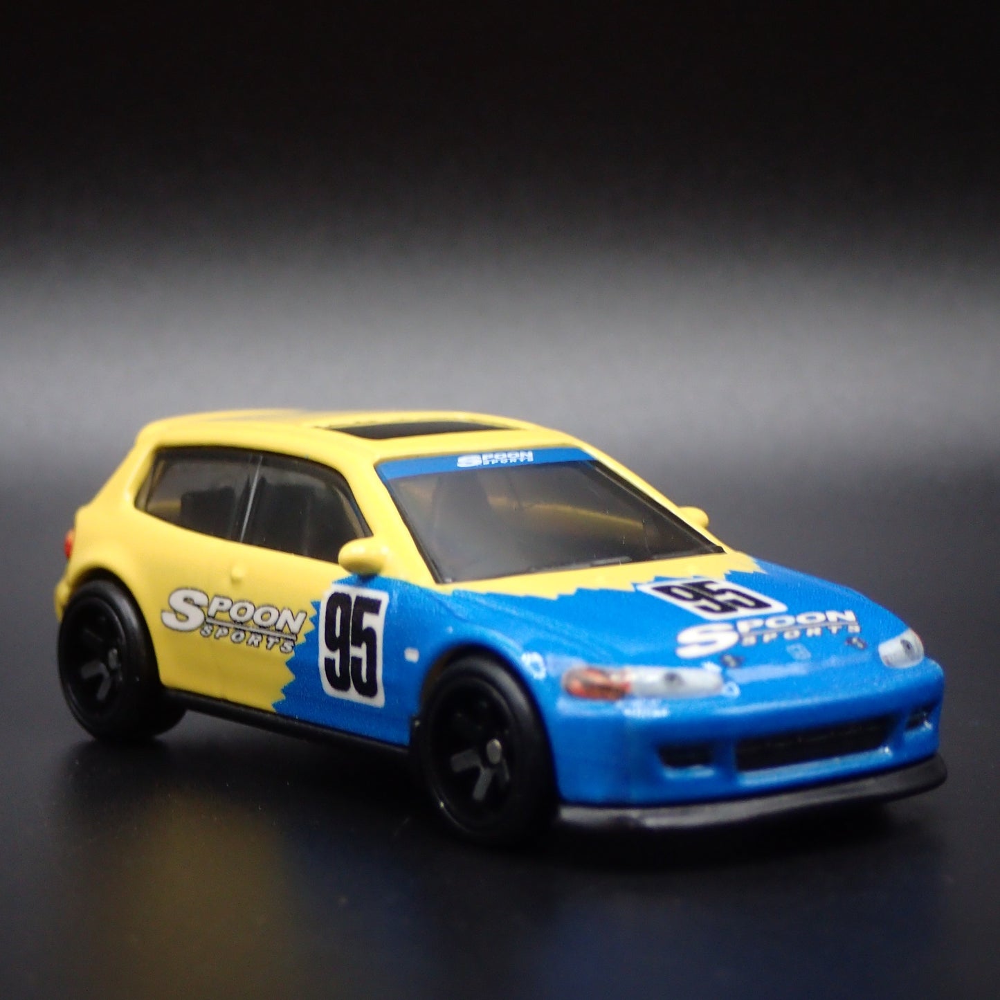 1992-1995 HONDA CIVIC EG HATCH SPOON 1:64 SCALE COLLECTIBLE DIECAST MODEL CAR