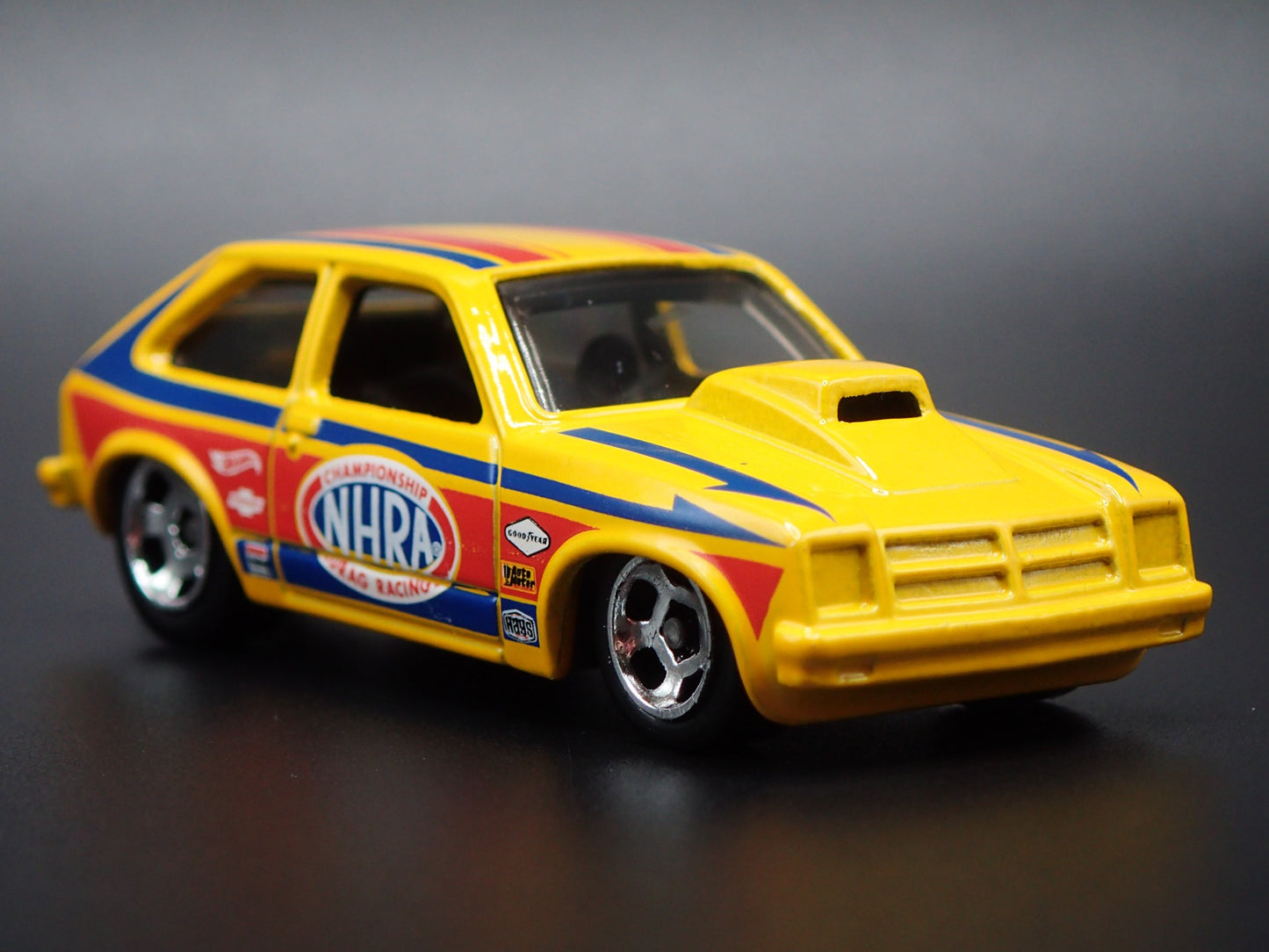 1976 76 CHEVY CHEVROLET CHEVETTE NHRA 1:64 SCALE COLLECTIBLE DIECAST MODEL CAR