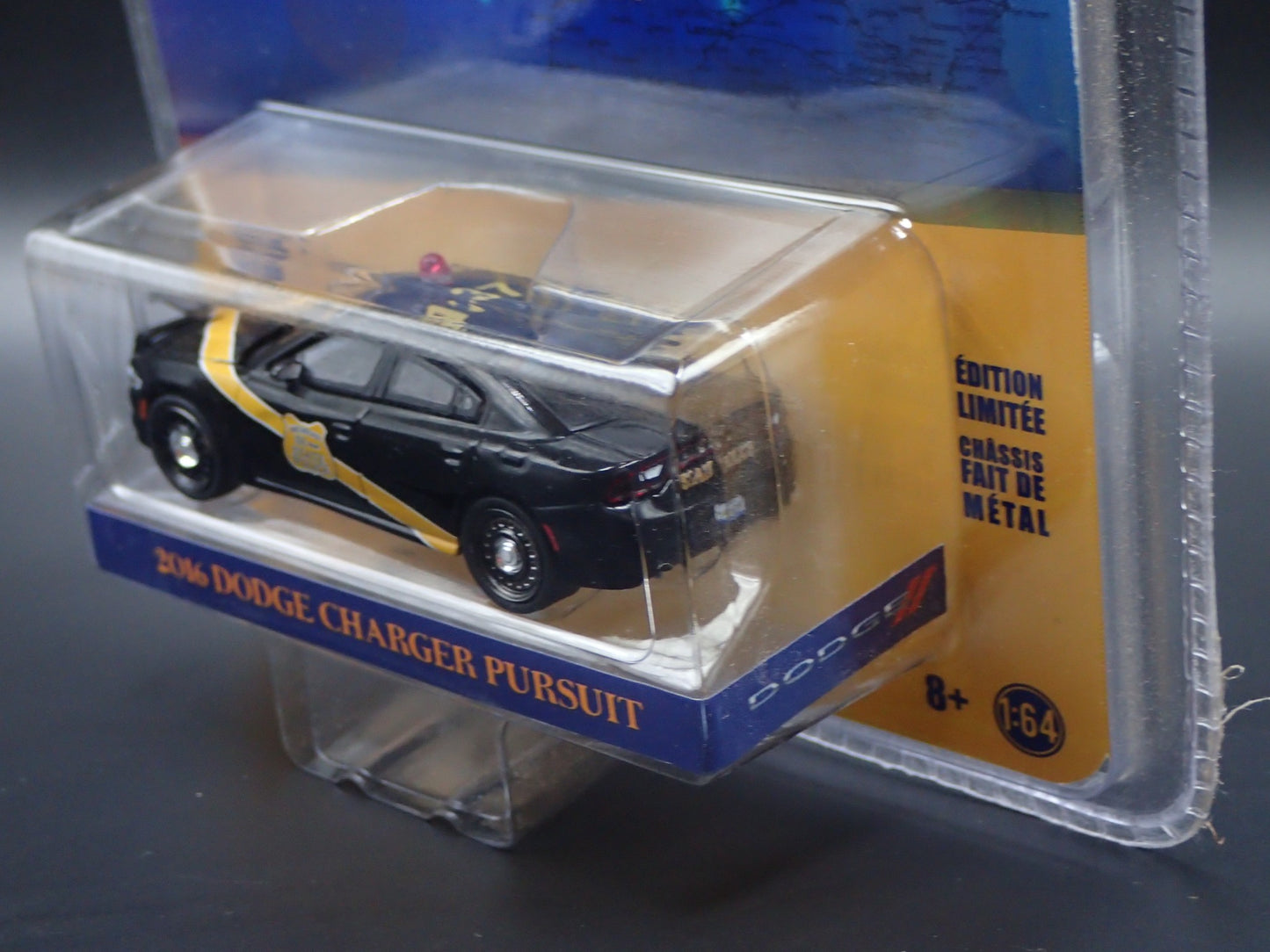 2018 GREENLIGHT 2016 DODGE CHARGER PURSUIT MICHIGAN STATE POLICE 100 YEAR ANNV