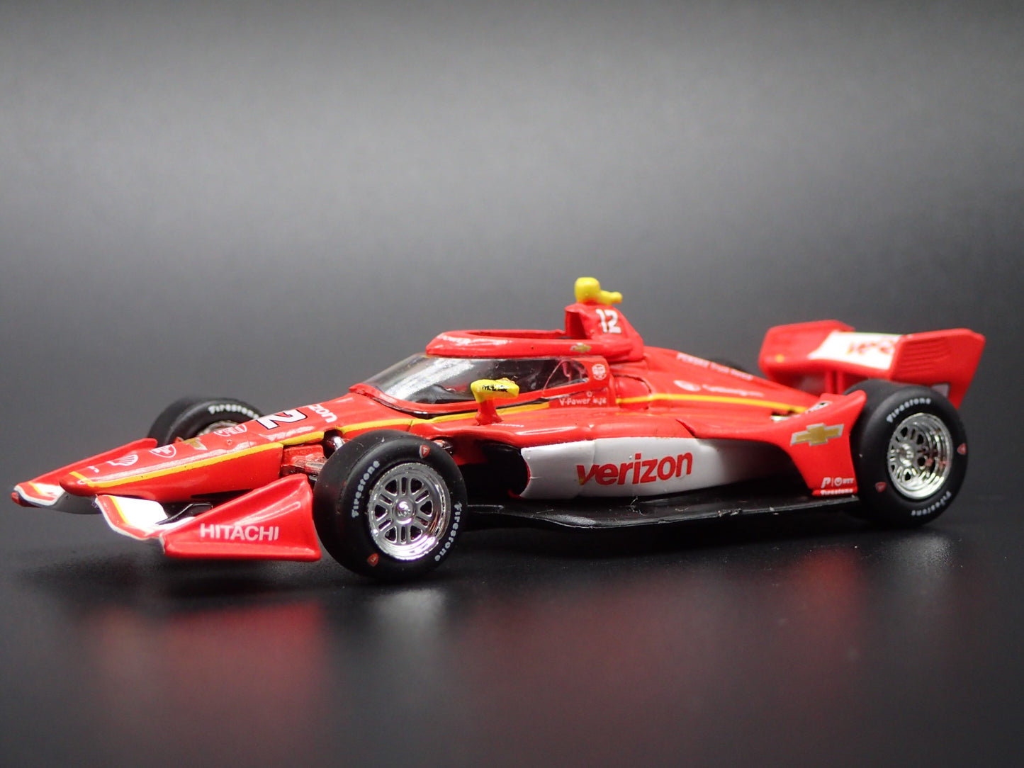 2025 25 INDY CAR CHEVY #12 WILL POWER VERIZON 1:64 SCALE DIECAST MODEL CAR