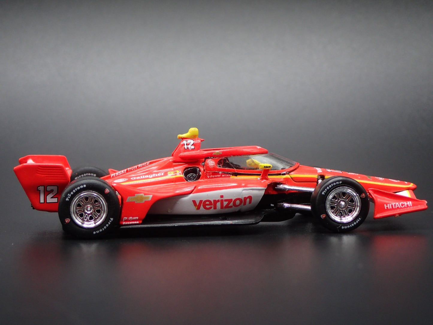 2025 25 INDY CAR CHEVY #12 WILL POWER VERIZON 1:64 SCALE DIECAST MODEL CAR