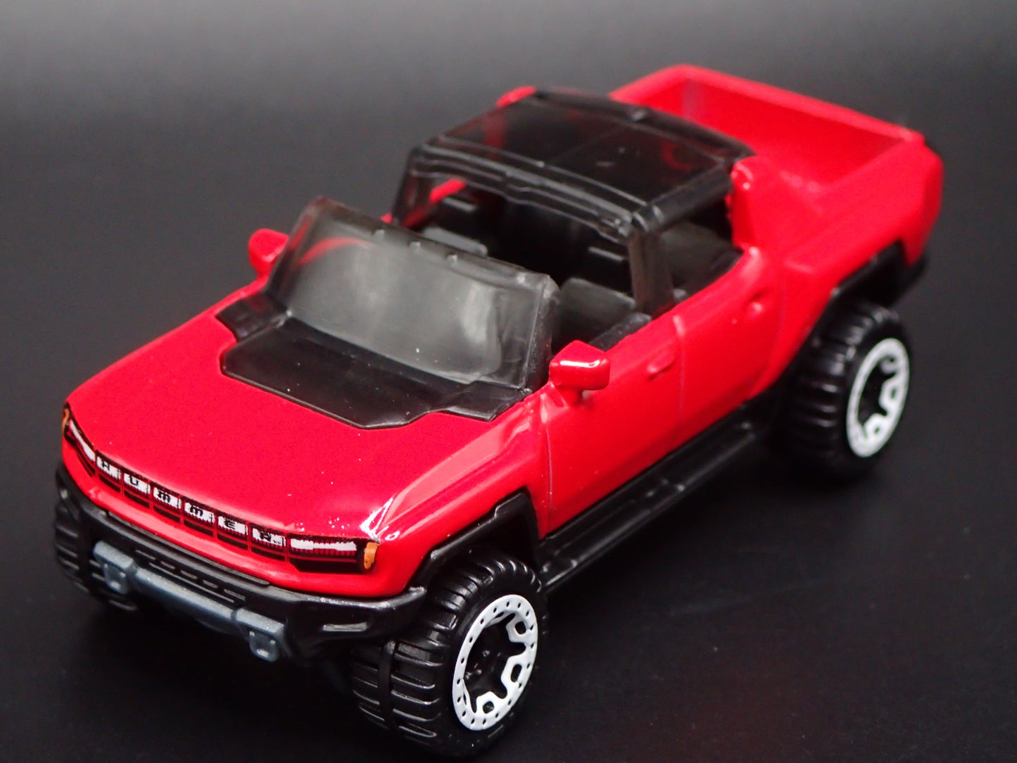 2022-2025 HUMMER EV ELECTRIC PICKUP TRUCK RED 1:64 SCALE DIECAST MODEL CAR