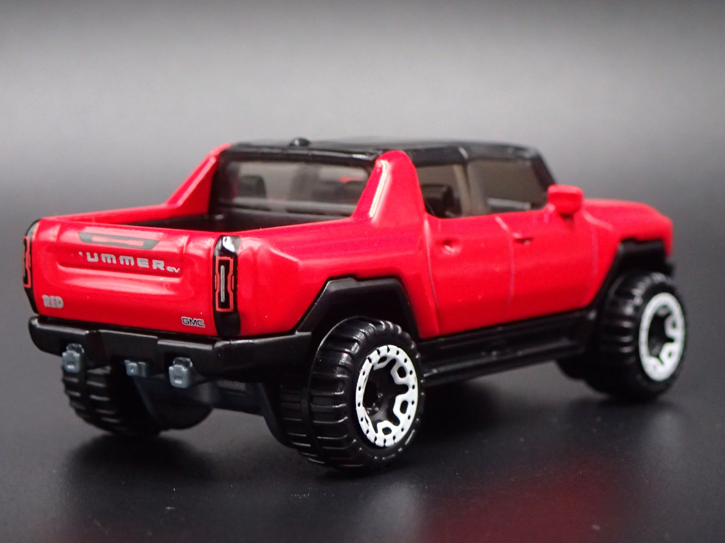 2022-2025 HUMMER EV ELECTRIC PICKUP TRUCK RED 1:64 SCALE DIECAST MODEL CAR