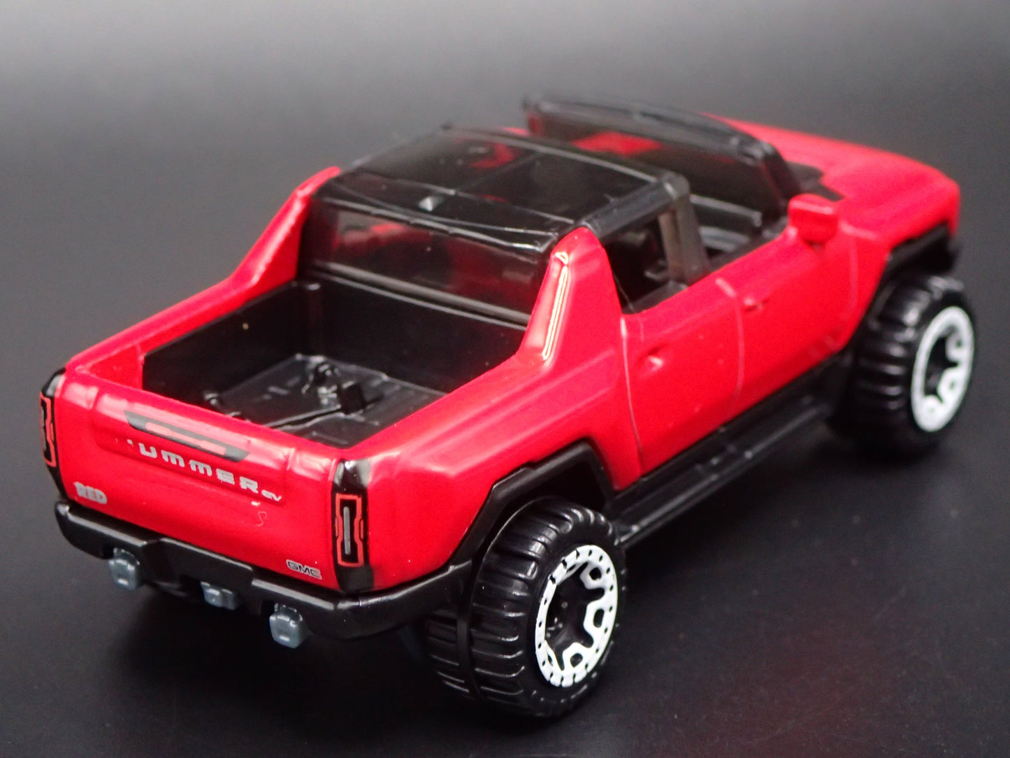 2022-2025 HUMMER EV ELECTRIC PICKUP TRUCK RED 1:64 SCALE DIECAST MODEL CAR