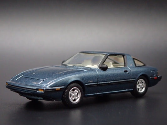 1978-1985 MAZDA RX7 JDM BLUE 1:64 SCALE COLLECTIBLE DIORAMA DIECAST MODEL CAR