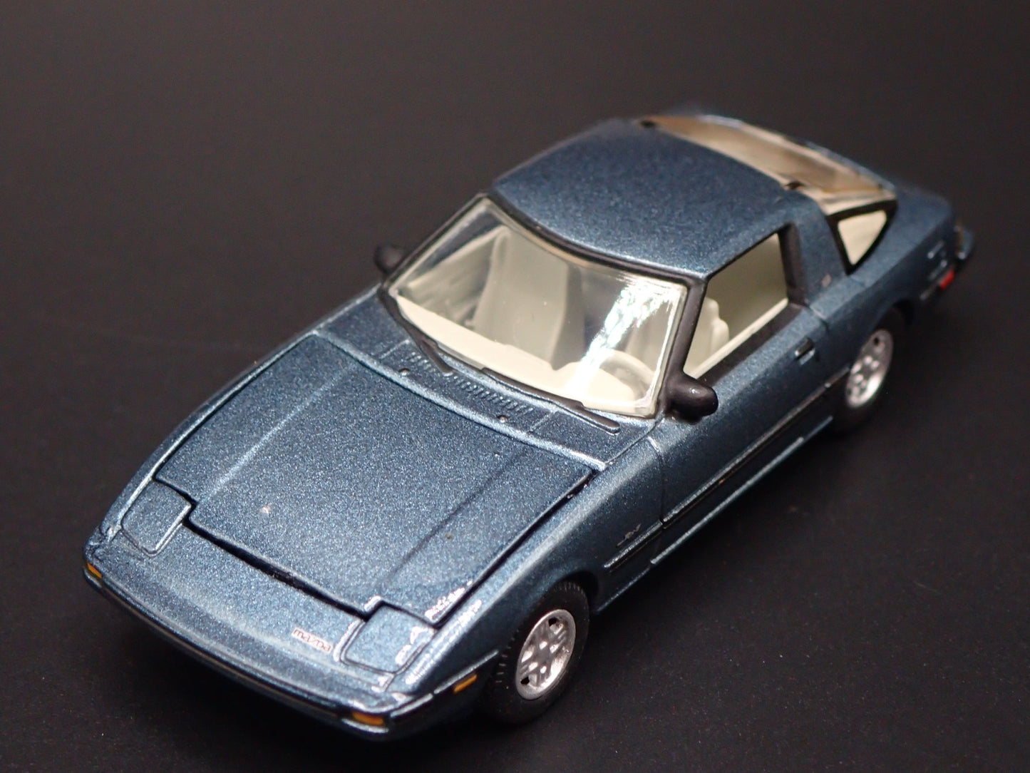 1978-1985 MAZDA RX7 JDM BLUE 1:64 SCALE COLLECTIBLE DIORAMA DIECAST MODEL CAR