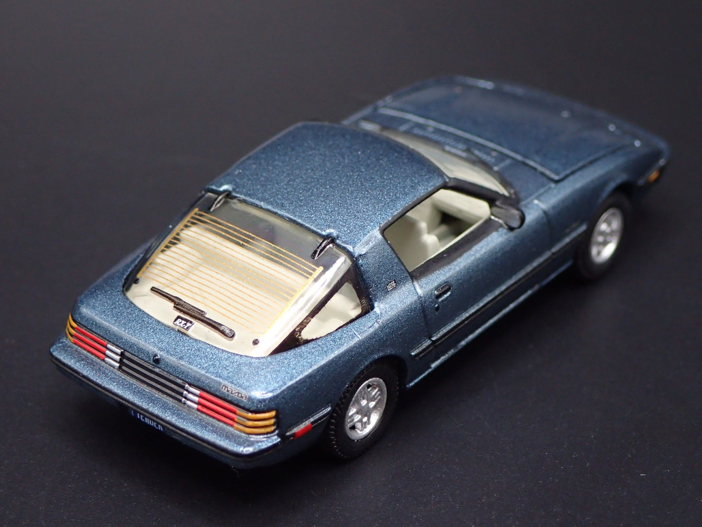 1978-1985 MAZDA RX7 JDM BLUE 1:64 SCALE COLLECTIBLE DIORAMA DIECAST MODEL CAR