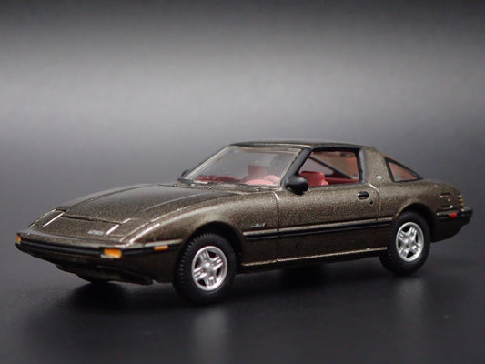 1978-1985 MAZDA RX7 JDM SILVER 1:64 SCALE COLLECTIBLE DIORAMA DIECAST MODEL CAR