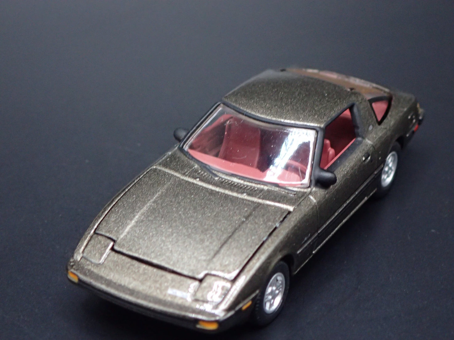 1978-1985 MAZDA RX7 JDM SILVER 1:64 SCALE COLLECTIBLE DIORAMA DIECAST MODEL CAR