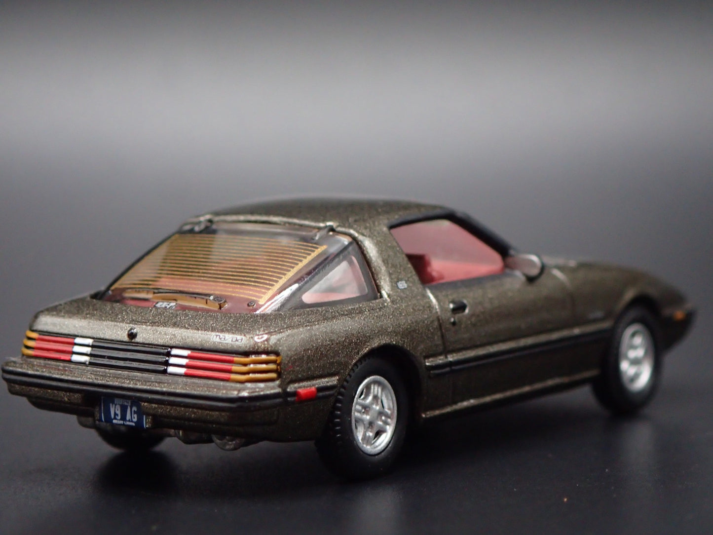 1978-1985 MAZDA RX7 JDM SILVER 1:64 SCALE COLLECTIBLE DIORAMA DIECAST MODEL CAR