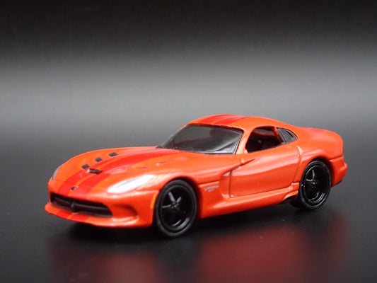 2013- 2017 DODGE VIPER GTC ORANGE RARE 1/64 SCALE COLLECTIBLE DIECAST MODEL CAR