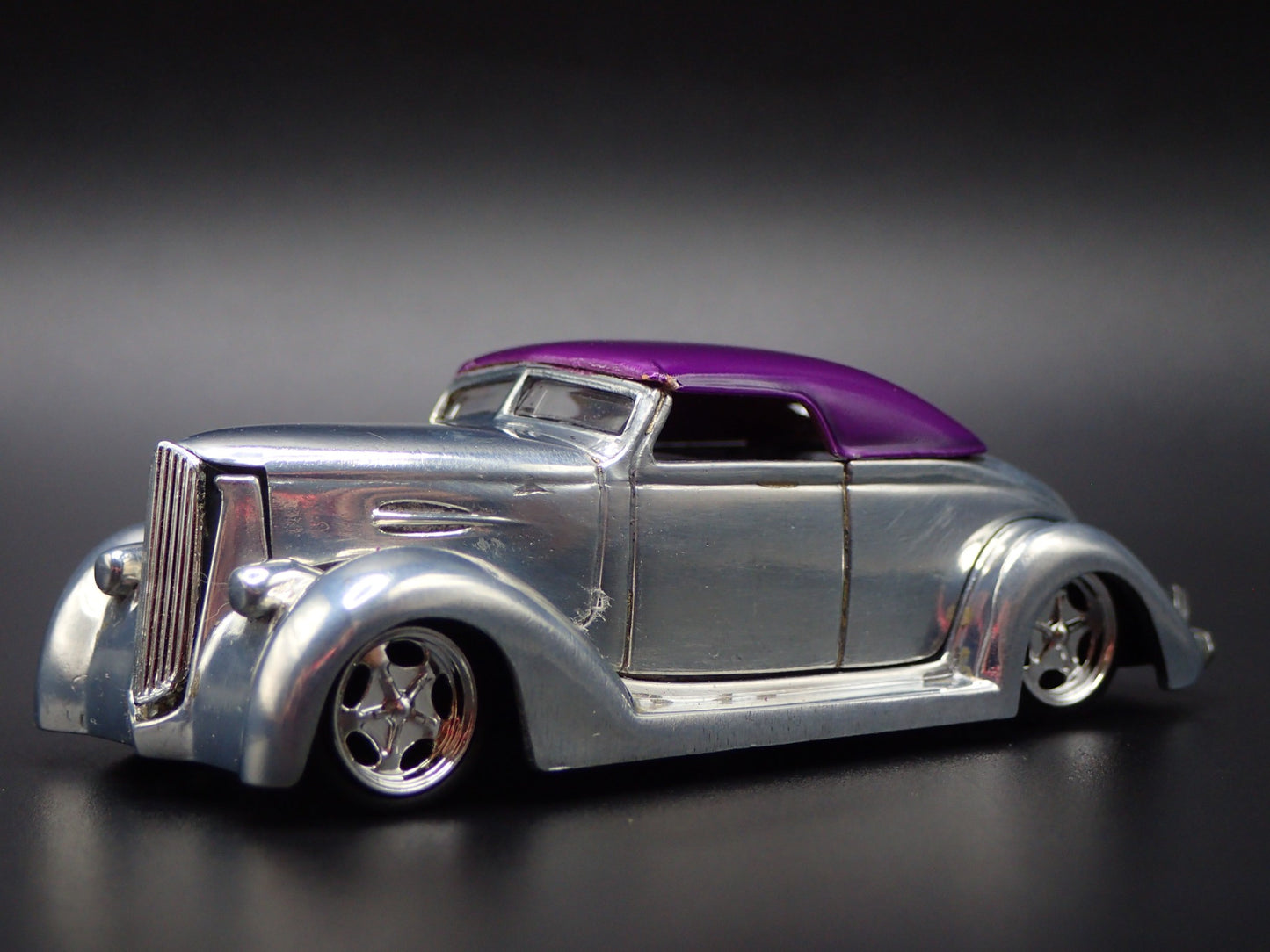 1936 36 FORD COUPE HOT ROD RARE 1:64 SCALE COLLECTIBLE DIORAMA DIECAST MODEL CAR