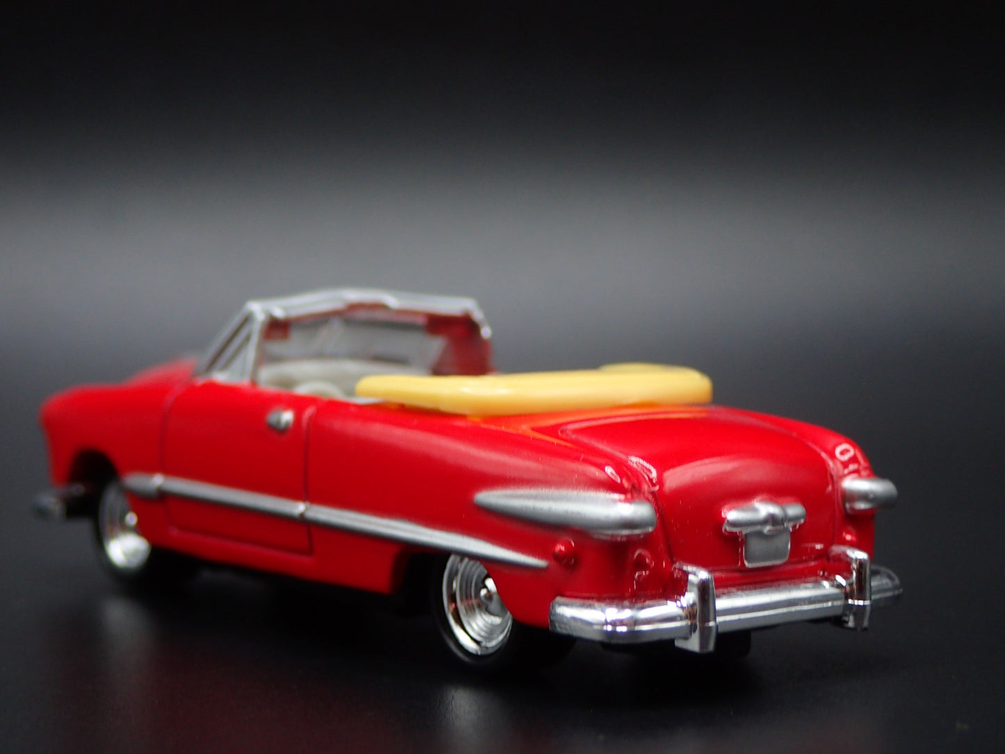 1949-1951 FORD SHOE BOX CLUB COUPE CONVERTIBLE RED 1:64 SCALE DIECAST MODEL CAR