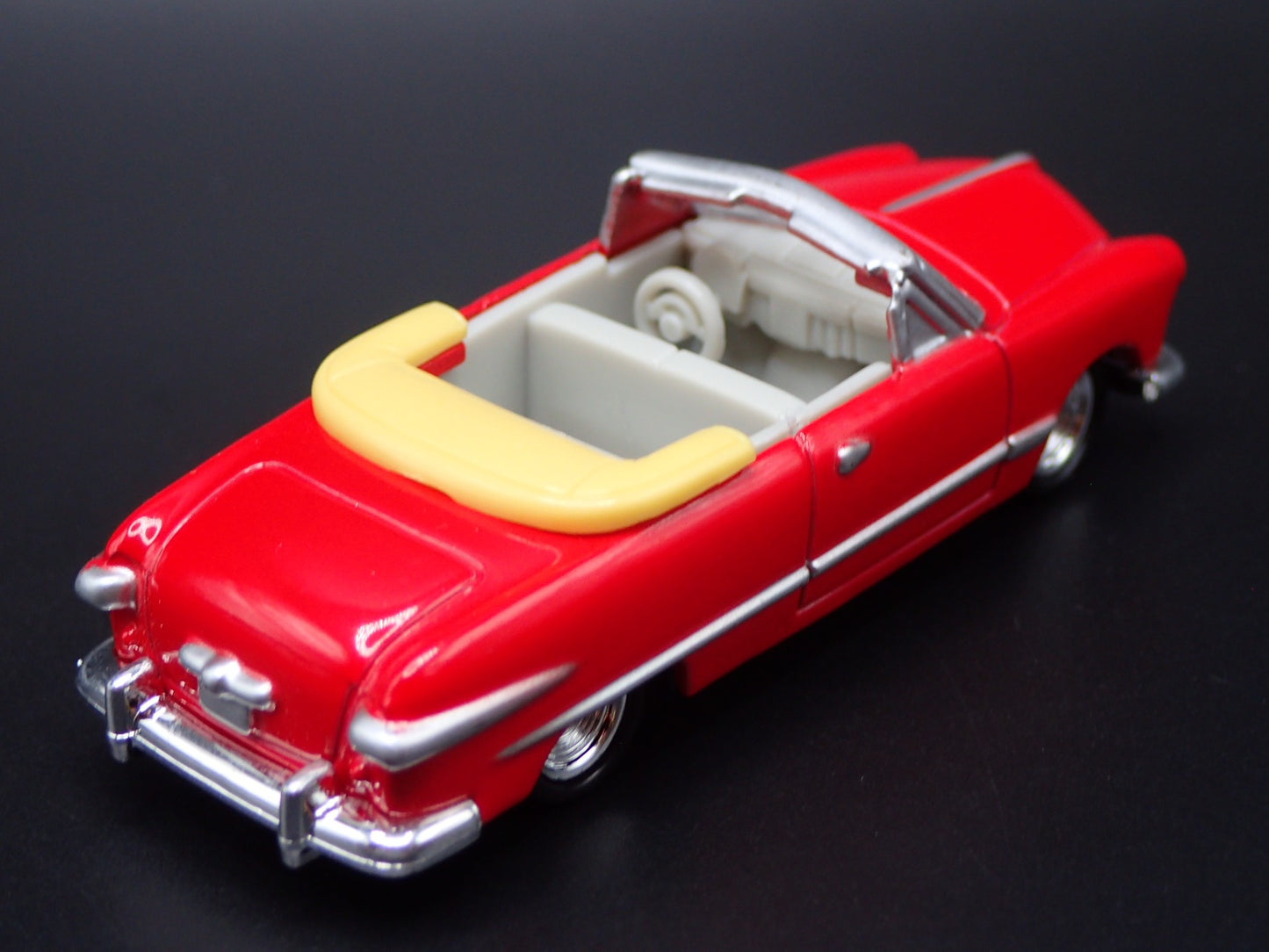 1949-1951 FORD SHOE BOX CLUB COUPE CONVERTIBLE RED 1:64 SCALE DIECAST MODEL CAR