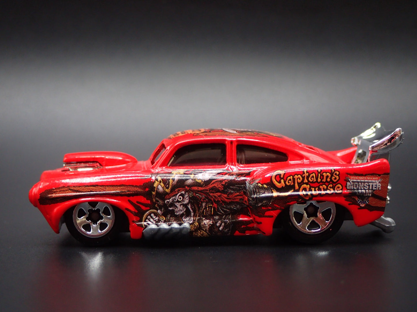 1951 51 HENRY J JADED DRAG NHRA CAPTAINS CURSE RED 1:64 SCALE DIECAST MODEL CAR