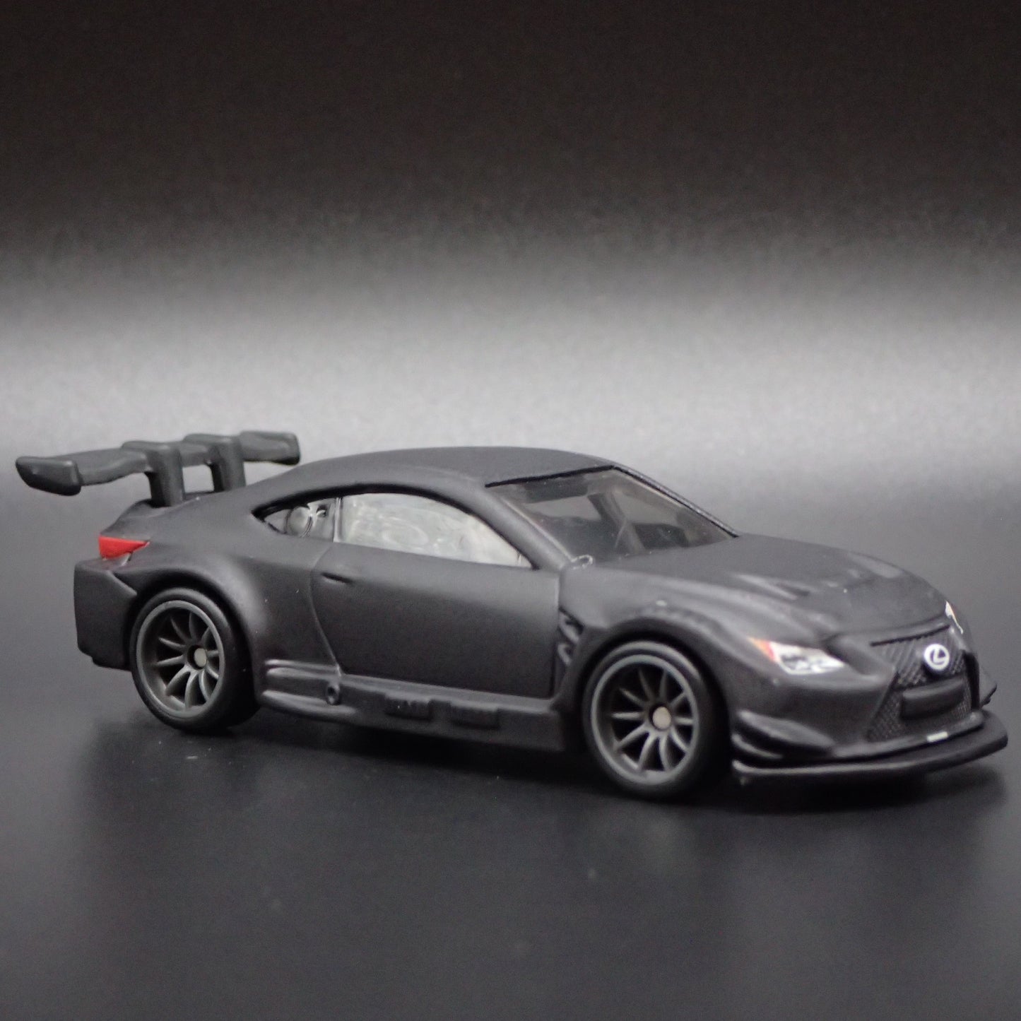 2015-2025 LEXUS RC F GT3 BLACK 1/64 SCALE COLLECTIBLE DIORAMA DIECAST MODEL CAR
