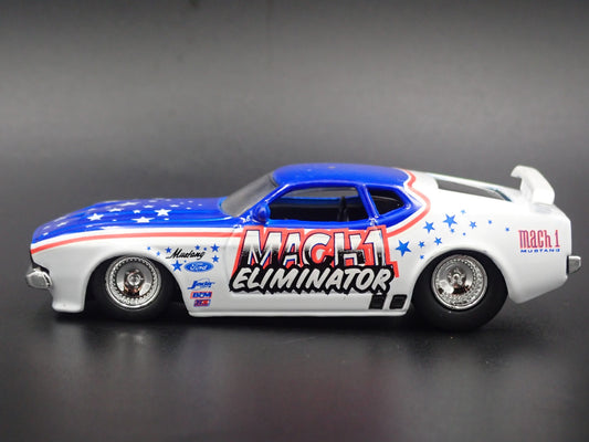 1973 73 FORD MUSTANG MACH 1 ELIMINATOR NHRA 1/64 SCALE DIORAMA DIECAST MODEL CAR