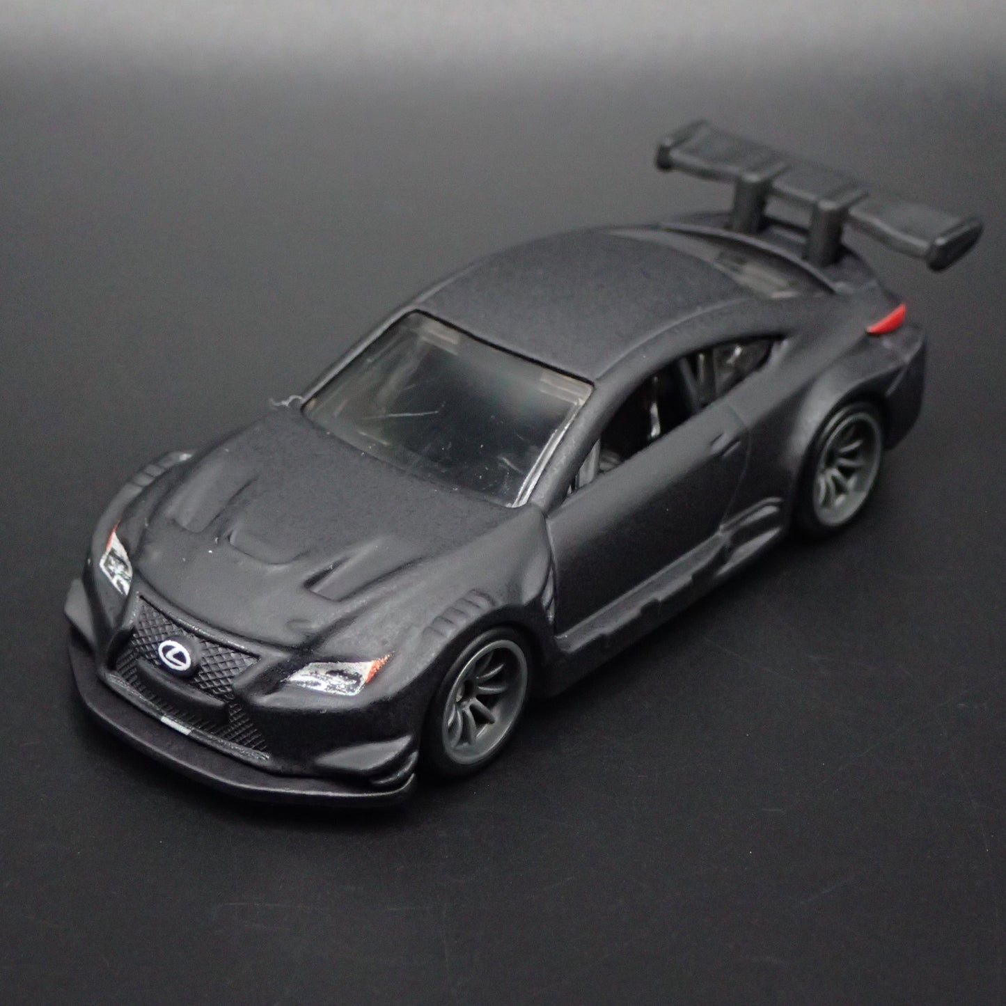 2015-2025 LEXUS RC F GT3 BLACK 1/64 SCALE COLLECTIBLE DIORAMA DIECAST MODEL CAR