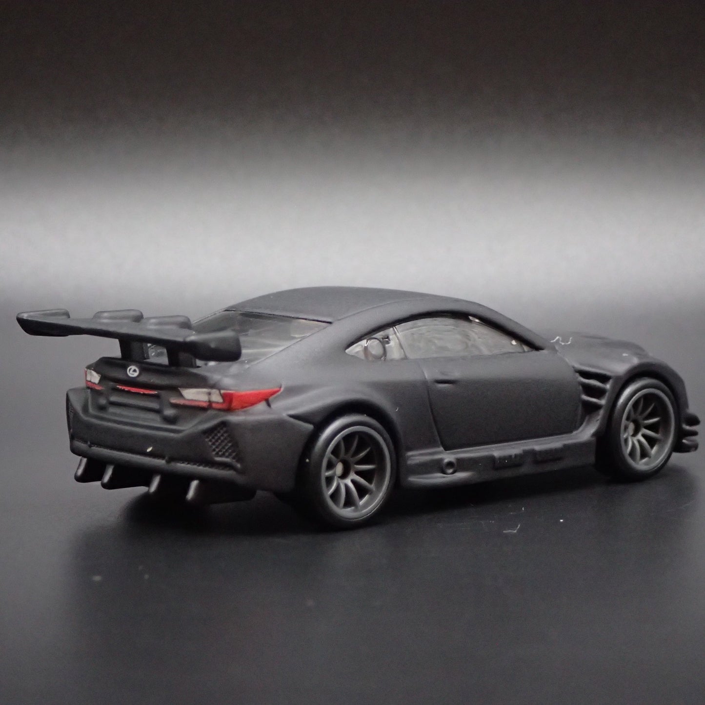2015-2025 LEXUS RC F GT3 BLACK 1/64 SCALE COLLECTIBLE DIORAMA DIECAST MODEL CAR