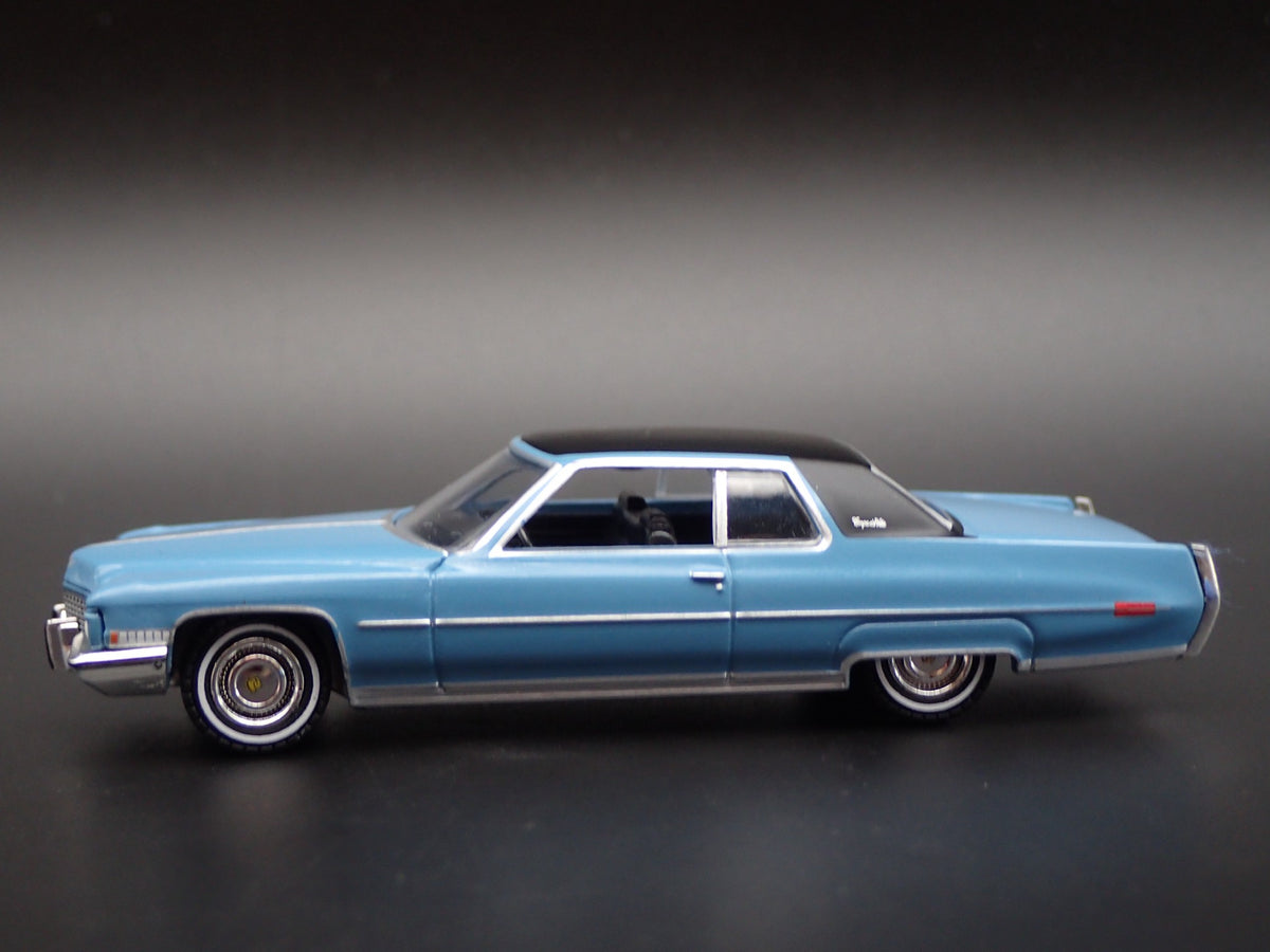 1972 72 CADILLAC CADDY COUPE DEVILLE RARE 1:64 SCALE DIORAMA DIECAST MODEL CAR-Burning Rubber Toy Company