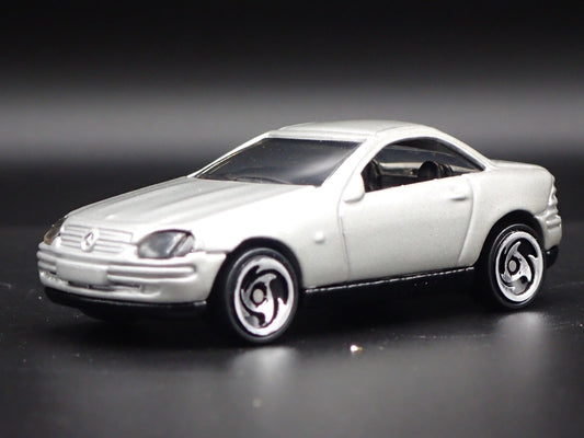 1996-2004 MERCEDES-BENZ SLK SILVER 1:64 SCALE COLLECTIBLE DIECAST MODEL CAR