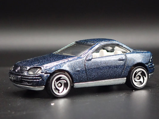 1996-2004 MERCEDES-BENZ SLK BLUE 1:64 SCALE COLLECTIBLE DIECAST MODEL CAR