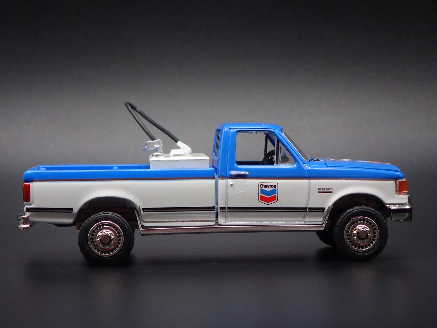 1987-1991 FORD F250 XL PICKUP TRUCK OBS CHEVRON 1:64 SCALE DIECAST MODEL CAR