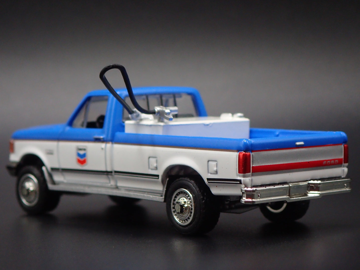 1987-1991 FORD F250 XL PICKUP TRUCK OBS CHEVRON 1:64 SCALE DIECAST MODEL CAR