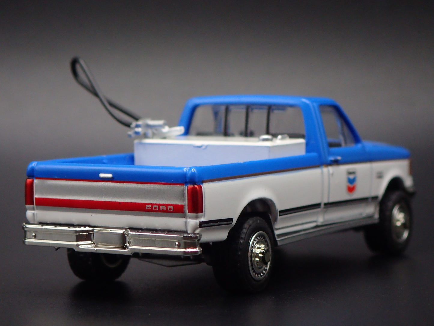 1987-1991 FORD F250 XL PICKUP TRUCK OBS CHEVRON 1:64 SCALE DIECAST MODEL CAR