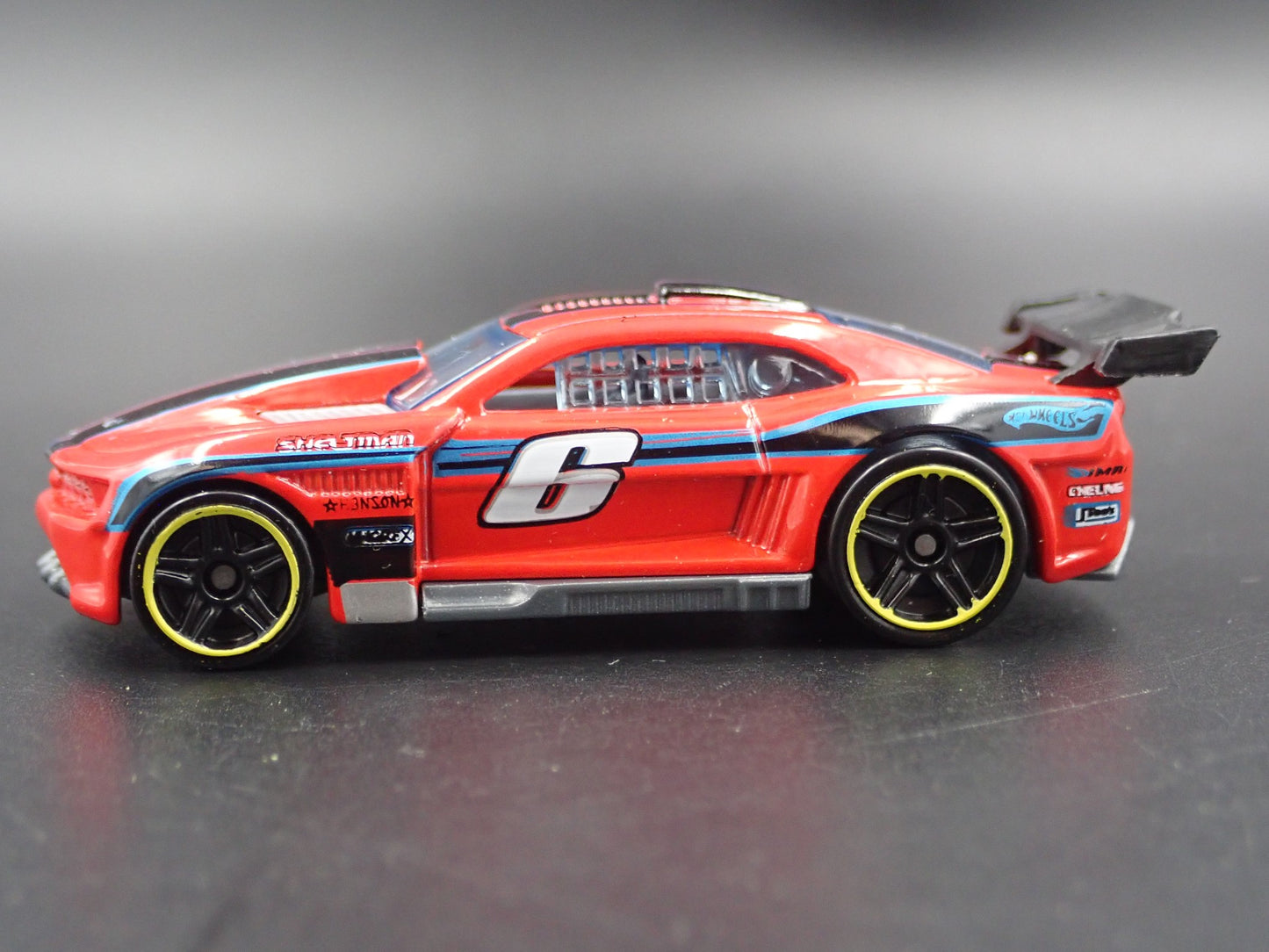 2010-2015 CHEVY CHEVROLET CAMARO RED RARE 1:64 SCALE DIORAMA DIECAST MODEL CAR