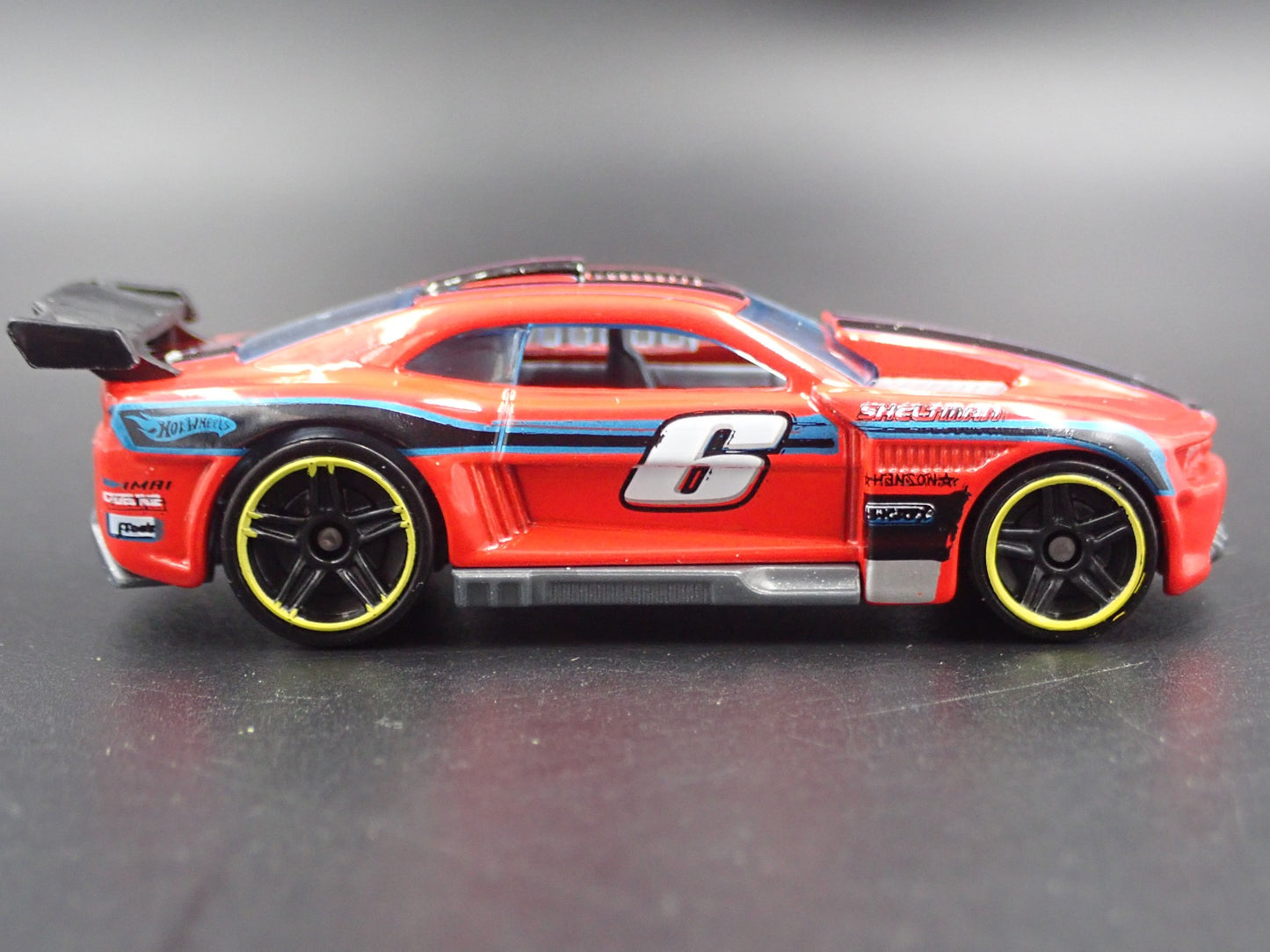 2010-2015 CHEVY CHEVROLET CAMARO RED RARE 1:64 SCALE DIORAMA DIECAST MODEL CAR